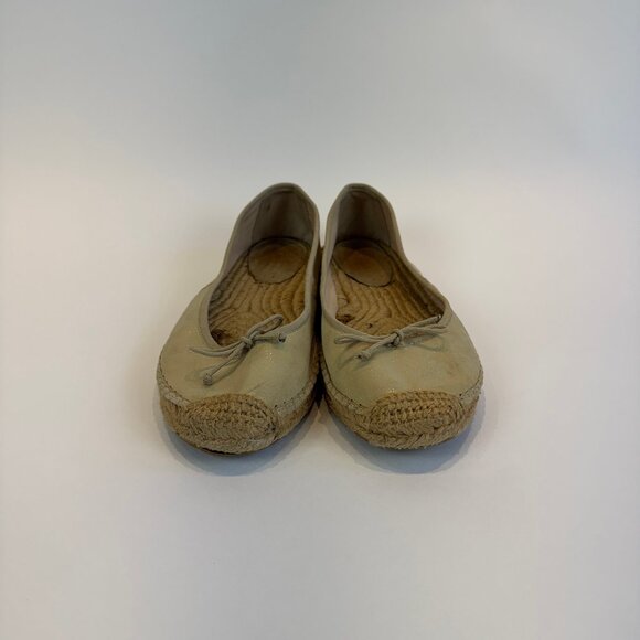 Kurt Geiger Beige Espadrille Ballet Flats, EU 41 - Picture 2 of 16